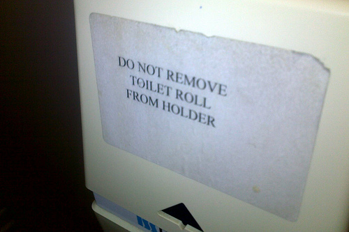 toilet roll holder stand