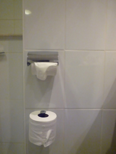 toilet roll holder