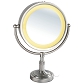 Freestanding Cosmetic Round Mirror