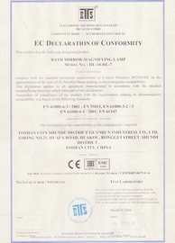 EC Certificate