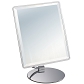 Table Standing Rectangle Magnifying Mirror